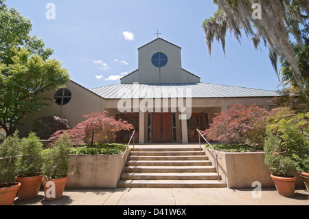 Mepkin Abbey est une communauté de moines Trappist-Cistercian catholique romaine située sur la rivière Cooper juste au nord de Charleston SC. Banque D'Images