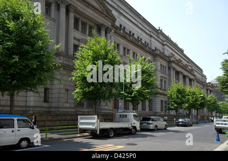 De l'administration centrale du Japon Nippon Ginko, Banque du Japon (BOJ), bâtiment historique de Nihonbashi, Tokyo construit durant la période Meiji. Banque D'Images