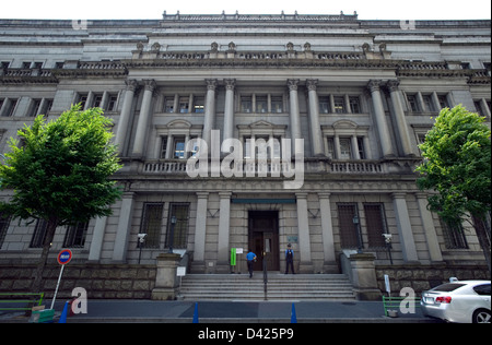 De l'administration centrale du Japon Nippon Ginko, Banque du Japon (BOJ), bâtiment historique de Nihonbashi, Tokyo construit durant la période Meiji. Banque D'Images