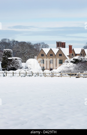 Packwood House et Yew Tree Garden. Le Warwickshire. L'Angleterre. UK. Banque D'Images