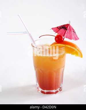 Cocktail Tequila Sunrise Banque D'Images