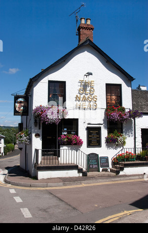 L'ancien Nags Head Pub Monmouth Banque D'Images