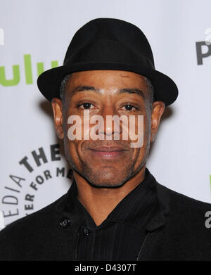 2 mars 2013 - Los Angeles, Californie, États-Unis - Giancarlo Esposito arrive pour 'Revolution' - PaleyFest 2013 au Saban theatre. (Crédit Image : © Lisa O'Connor/ZUMAPRESS.com) Banque D'Images