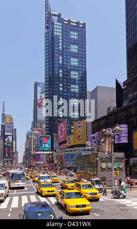 Times Square, Manhattan, New York City, USA Banque D'Images