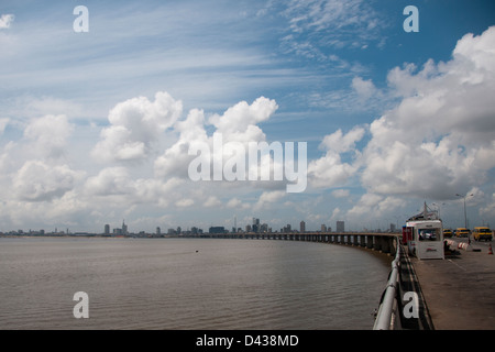 Third Mainland Bridge, Lagos, Nigéria Banque D'Images