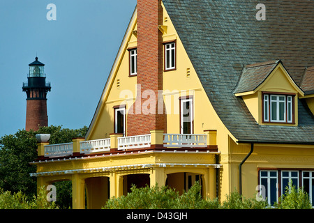 Whalehead club historic house museum, corolla, Outer Banks, Caroline du Nord, États-Unis Banque D'Images