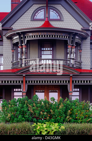 Corbin-Norton House, Ocean Avenue, Oak Bluffs, Martha's Vineyard, Massachusetts, USA Banque D'Images