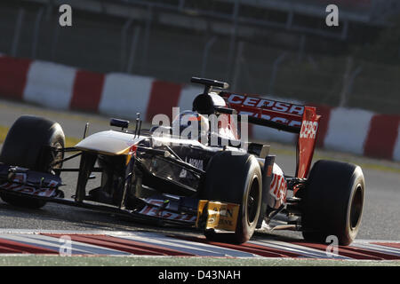 Sport Automobile : Championnat du Monde de Formule 1 de la FIA 2013, essais à Barcelone, Banque D'Images