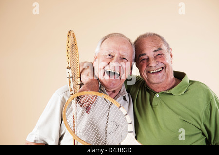 Portrait of Senior Hommes Banque D'Images