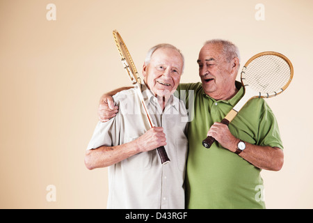 Portrait of Senior Hommes Banque D'Images