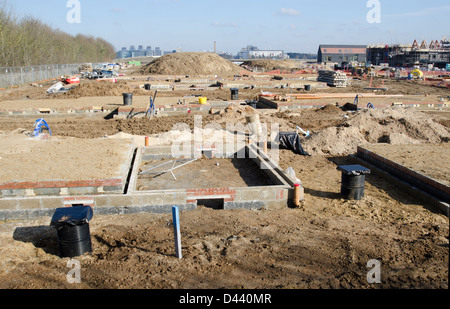 Grande construction Kneighton site Cambridge UK Banque D'Images