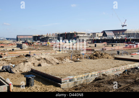 Grande construction Kneighton site Cambridge UK Banque D'Images