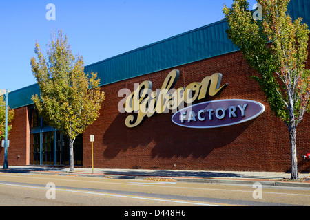 Gibson Guitar Factory Store Memphis Tennessee TN Banque D'Images