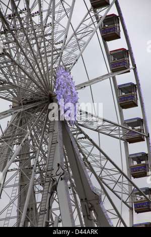 Leeds OWL, la roue d'observation Leeds Banque D'Images