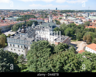 Palais des Grands Ducs de Lituanie (Vilnius) Banque D'Images