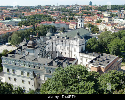 Palais des Grands Ducs de Lituanie (Vilnius) Banque D'Images