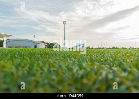 Au niveau du sol du stade Banque D'Images