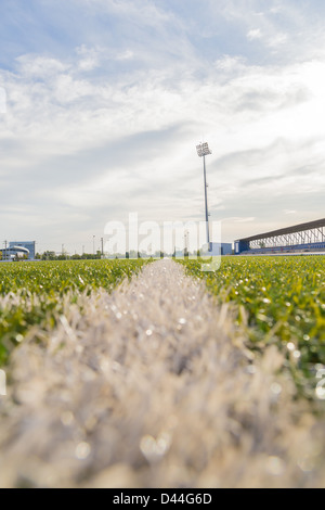 Au niveau du sol du stade Banque D'Images