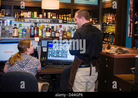 Magasin d’alcool Banque D'Images