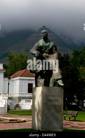 Statue de Jan Christian Smuts,Cap, Afrique du Sud Banque D'Images