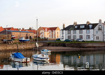 Le port de Port Seton, East Lothian, près d'Edimbourg en Ecosse Banque D'Images