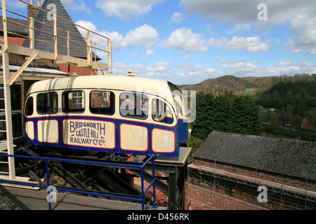 Cliff Railway Bridgnorth Shropshire England UK Banque D'Images