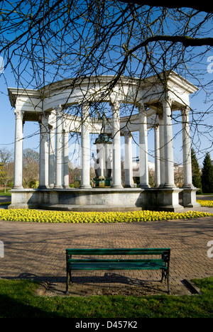 Wales National War Memorial, Alexandra Gardens, Cathays Park, Cardiff, Pays de Galles, Royaume-Uni. Banque D'Images