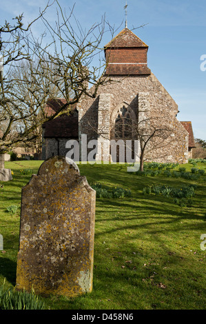 St Simon et St Jude, à l'Est de l'Église Doyen, East Sussex Banque D'Images