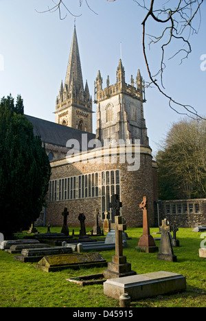 Llandaff Cathedral et Welch Regiment galles cardiff chapelle Banque D'Images