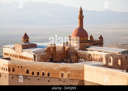 Ishak pasa palace, dogubayazit, nord-est de l'Anatolie, Turquie, Asie Banque D'Images