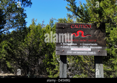 Préserver de Cedar Ridge (anciennement Dallas Nature Centre), Texas Banque D'Images