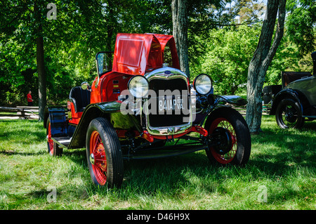 1929 Ford Model A Speedster, Antique car show, Sully Historic Site, Chantilly, Virginia Banque D'Images