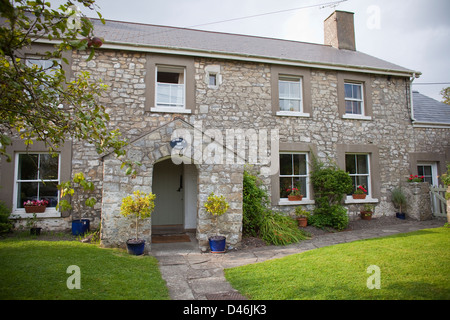 Vale of Glamorgan Farmhouse Banque D'Images