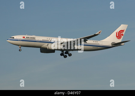 AIR CHINA AIRBUS A330 Banque D'Images