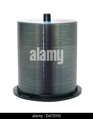 100 disques dans le gâteau fort Banque D'Images