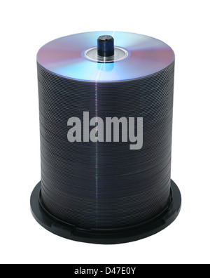 100 disques dans le gâteau fort Banque D'Images