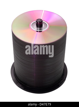 100 disques dans le gâteau fort Banque D'Images