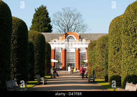 L'orangerie, Les Jardins de Kensington, London, UK Banque D'Images