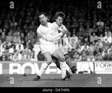 Ossie Ardiles de Tottenham Hotspur v Watford FA Cup semi finale 11/4/87 Banque D'Images