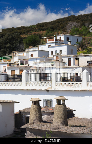 Mairena (Jubar) village blanc dans Las Alpujarras, Granada, Espagne Banque D'Images