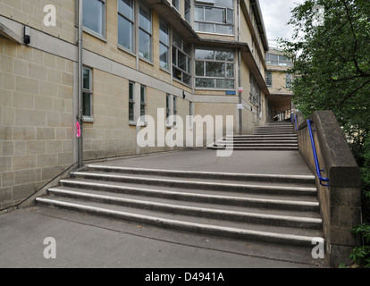 Les smithsons, Peter et Alison Smithson, l'école d'architecture et de génie, Université de Bath, 1982-1988 Banque D'Images