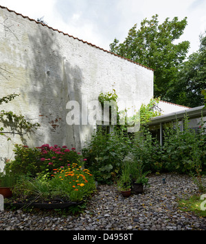 Jørn Utzon & møgelvang ib, architectes : villa bille, ejler bille chambre et studio 1954-1955 Banque D'Images