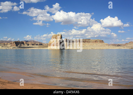 Dans Lone Rock Lake Powell, Page, Arizona, United States Banque D'Images