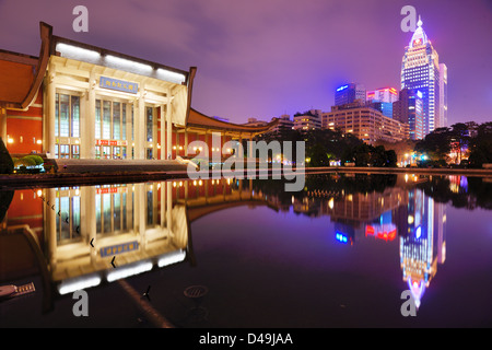 Sun Yat-Sen Memorial Hall à Taipei, Taiwan. Banque D'Images