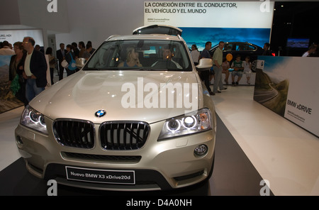 Barcelone, Espagne, le Salon International de l'automobile à Barcelone Banque D'Images