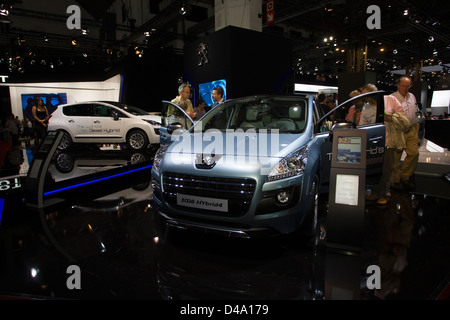 Barcelone, Espagne, le Salon International de l'automobile à Barcelone Banque D'Images