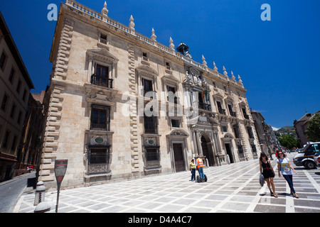 Chancellerie royale ou Haute Cour de l'Andalousie à Grenade, Espagne Banque D'Images