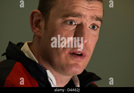 Dean Ryan anglais de football international rugby Angleterre Banque D'Images