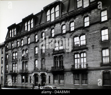 Plus Ancien appartement maison à New York, 142 East 18th Stree... Banque D'Images