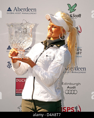 Carly Booth Aberdeen Asset Management Ladies Scottish Open de Golf d'East Lothian Archerfield EventScotland Banque D'Images